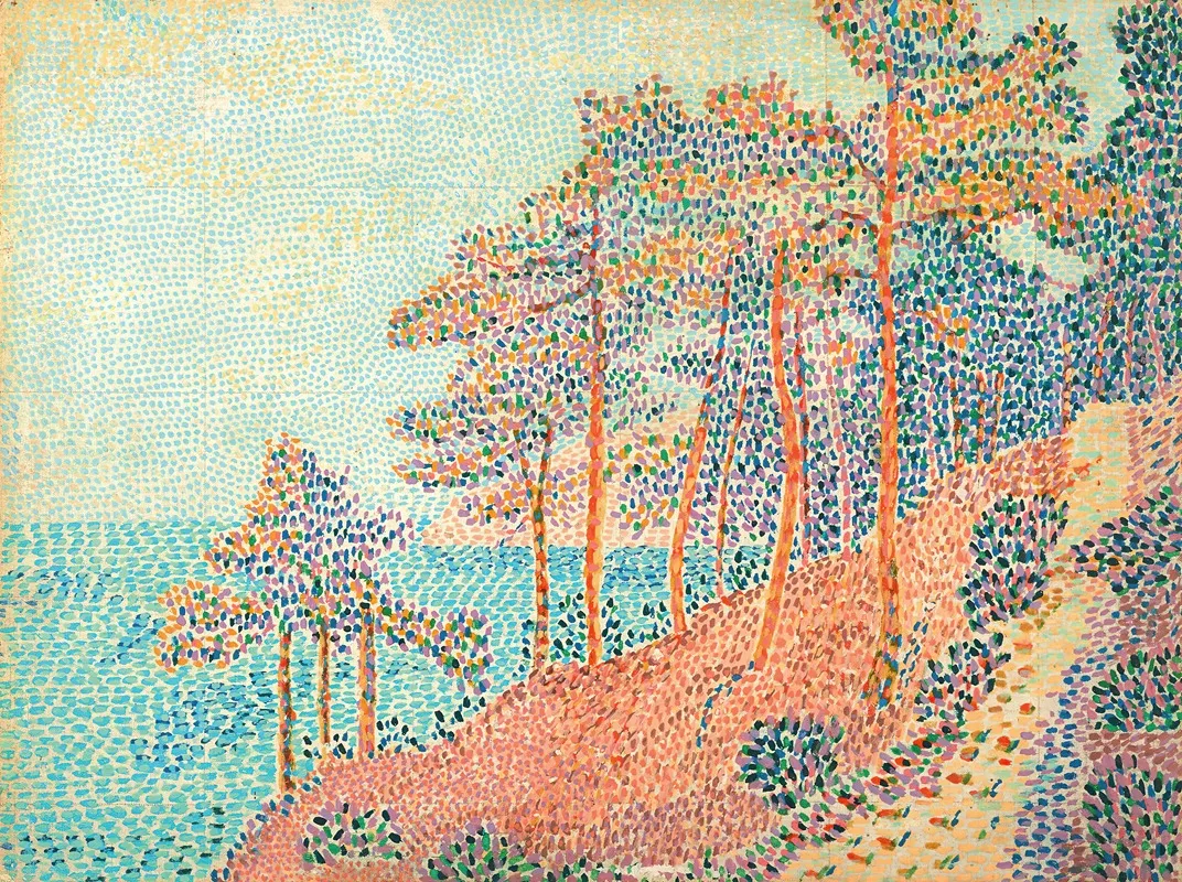 Le Petit Sentier Menant A La Mer Wall Art by Henri Person - High-Resolution Digital Print