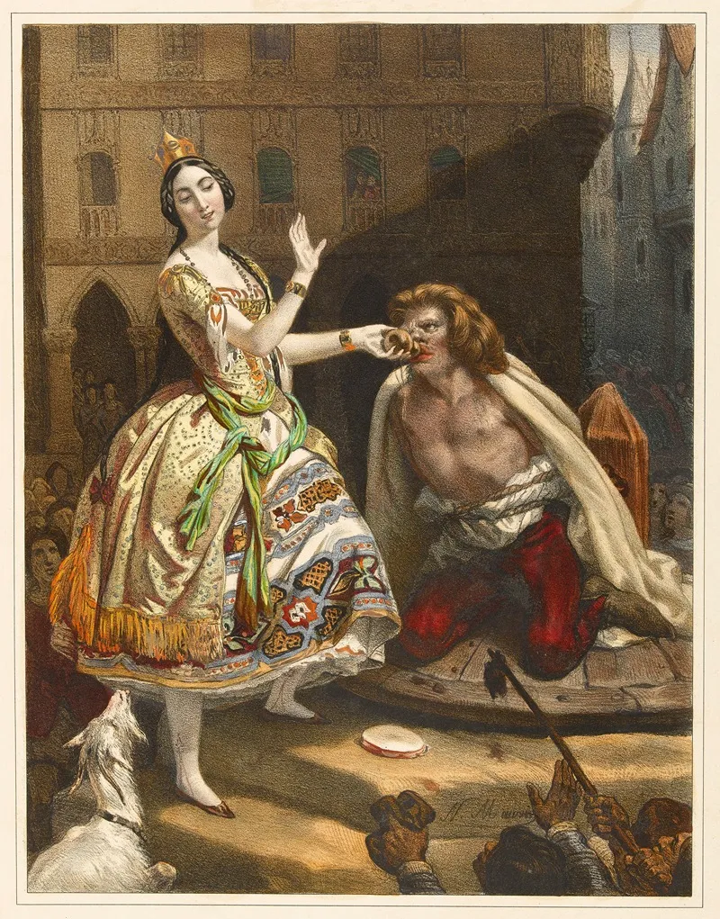 Le Pilori Wall Art by Nicolas Eustache Maurin - High-Resolution Digital Print