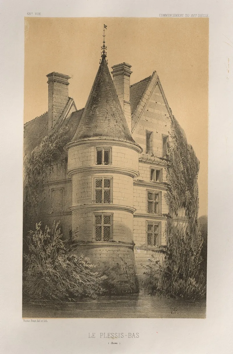 Le Plessis Bas Aisne Wall Art by Victor Petit - High-Resolution Digital Print