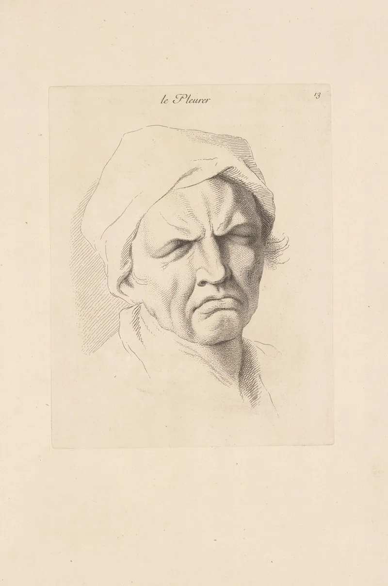 Le Pleurer Wall Art by Jean Audran - High-Resolution Digital Print