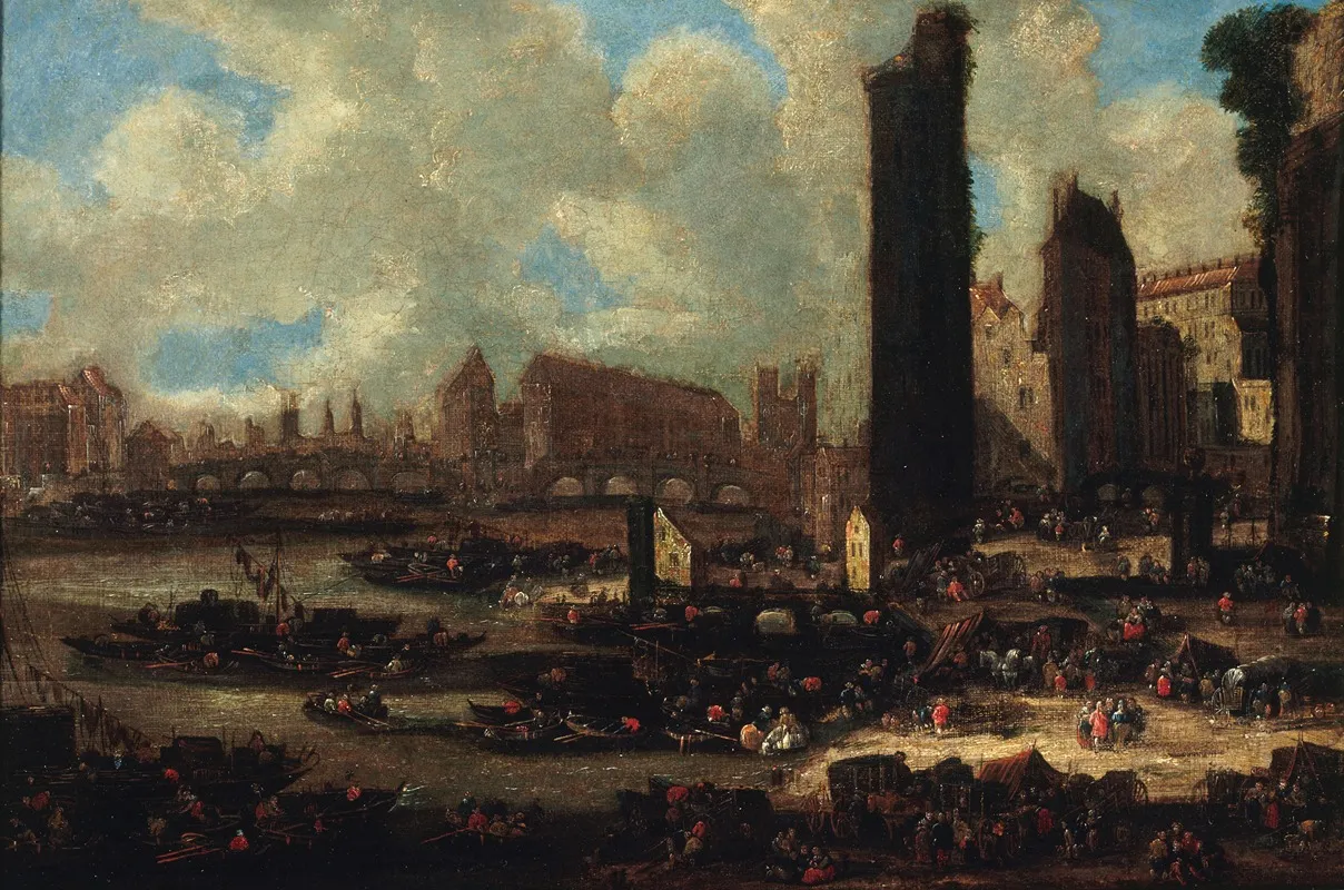 Le Pont Neuf La Cite La Tour Et La Porte De Nesle 2