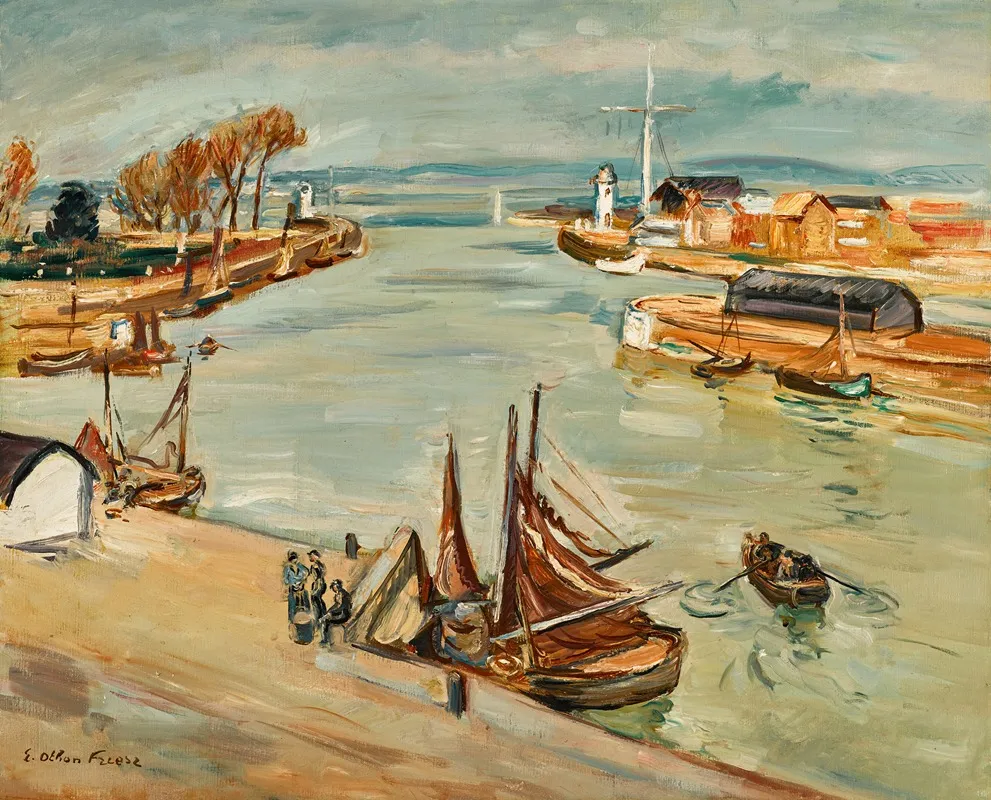 Le Port De Honfleur 3