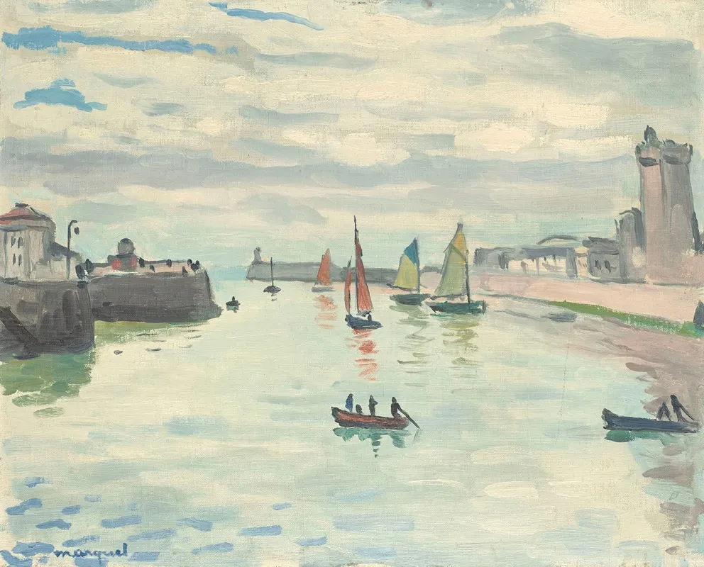 Le Port De La Chaume Les Sables Dolonne