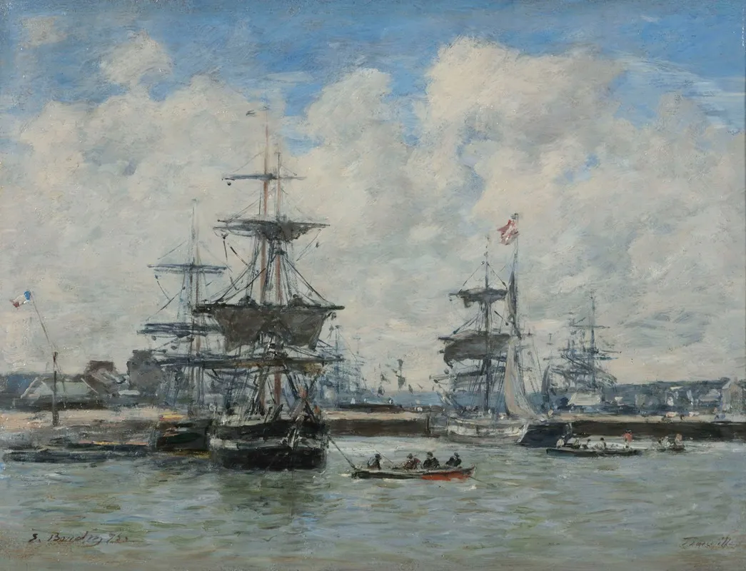 Le Port De Trouville 2