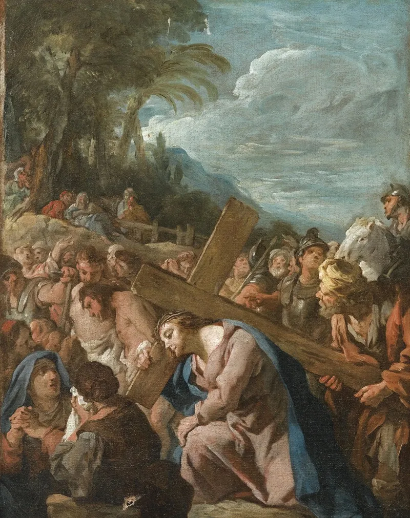 Le Portement De Croix Wall Art by Jean-François de Troy - High-Resolution Digital Print