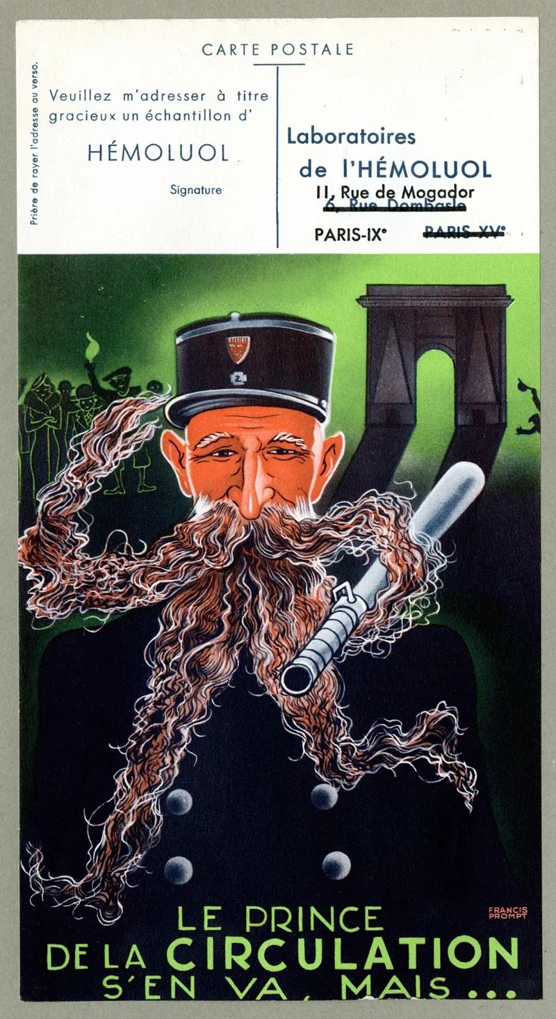 Le Prince De La Circulation Sen Va Mais Wall Art by Laboratoires de l'Hémoluol - High-Resolution Digital Print