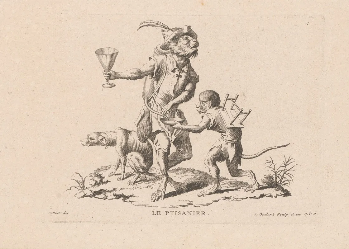 Le Ptisanier Wall Art by Jean Baptiste Guélard - High-Resolution Digital Print