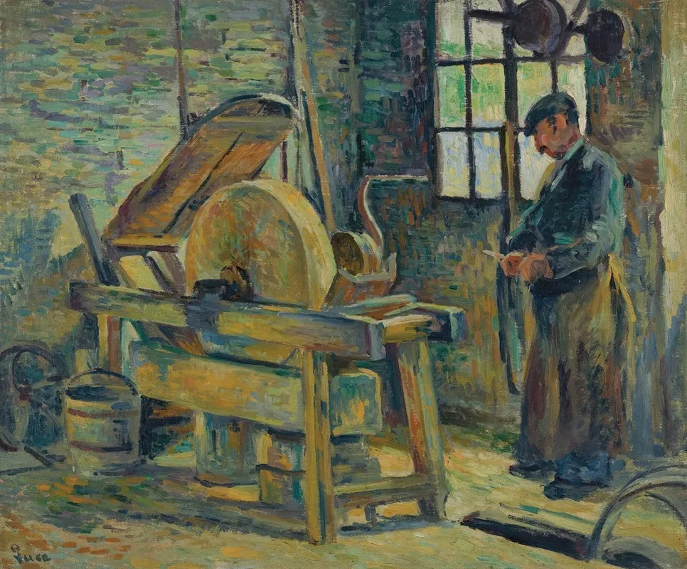 Le Remouleur Wall Art by Maximilien Luce - High-Resolution Digital Print