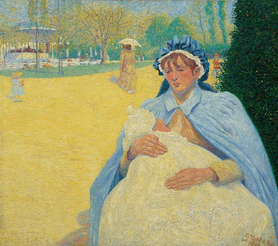 Le Renouveau Wall Art by George Morren - High-Resolution Digital Print