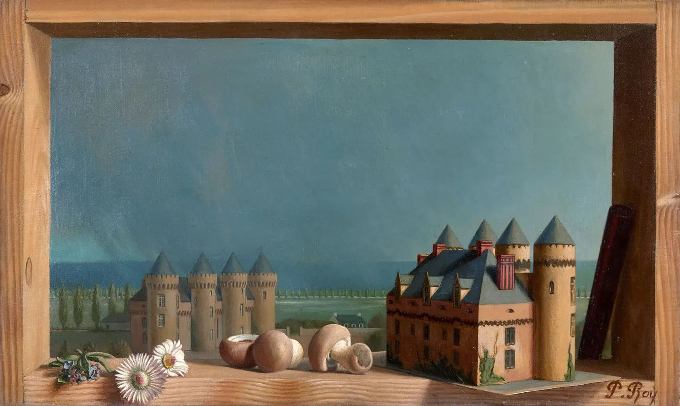 Le Retour Du Promeneur Wall Art by Pierre Roy - High-Resolution Digital Print