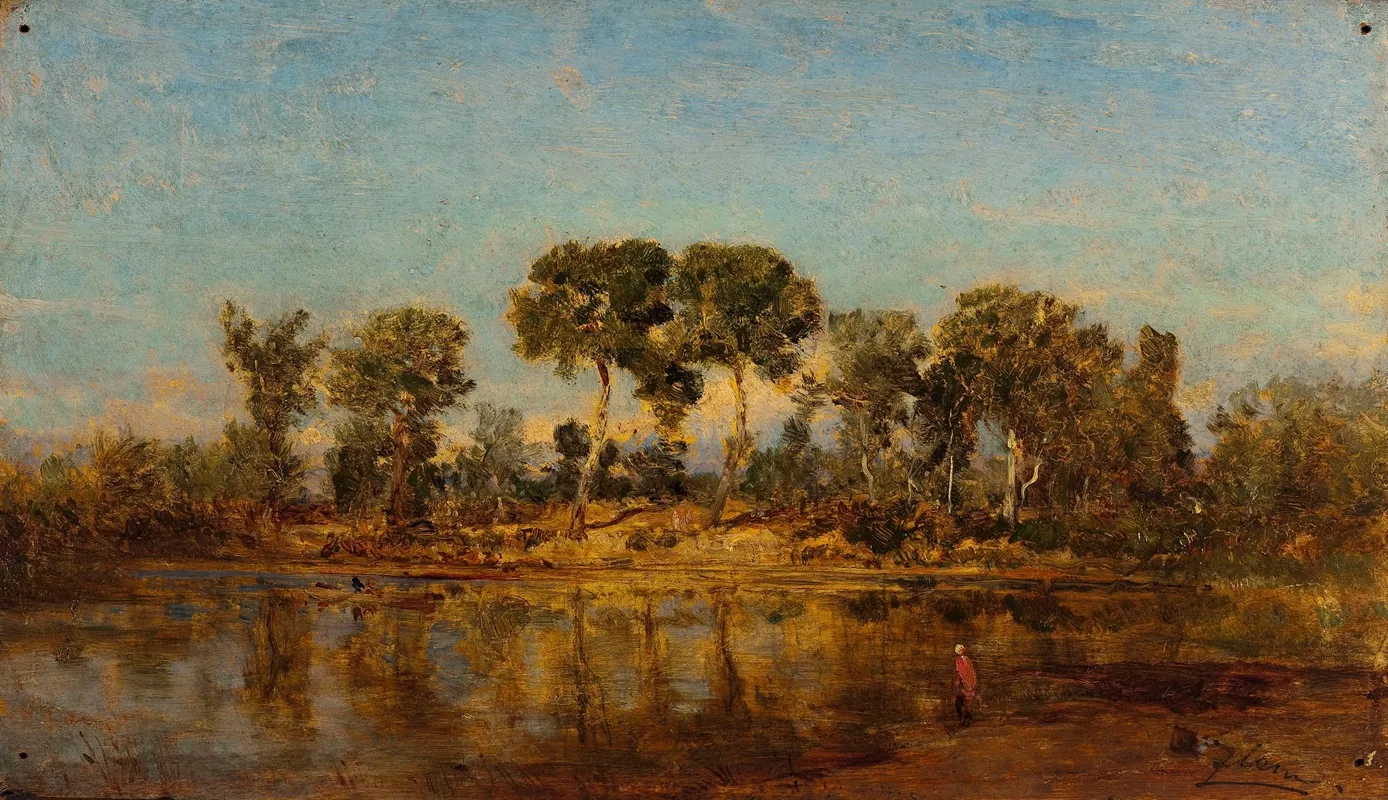Le Rhone Entre Arles Et Avignon
