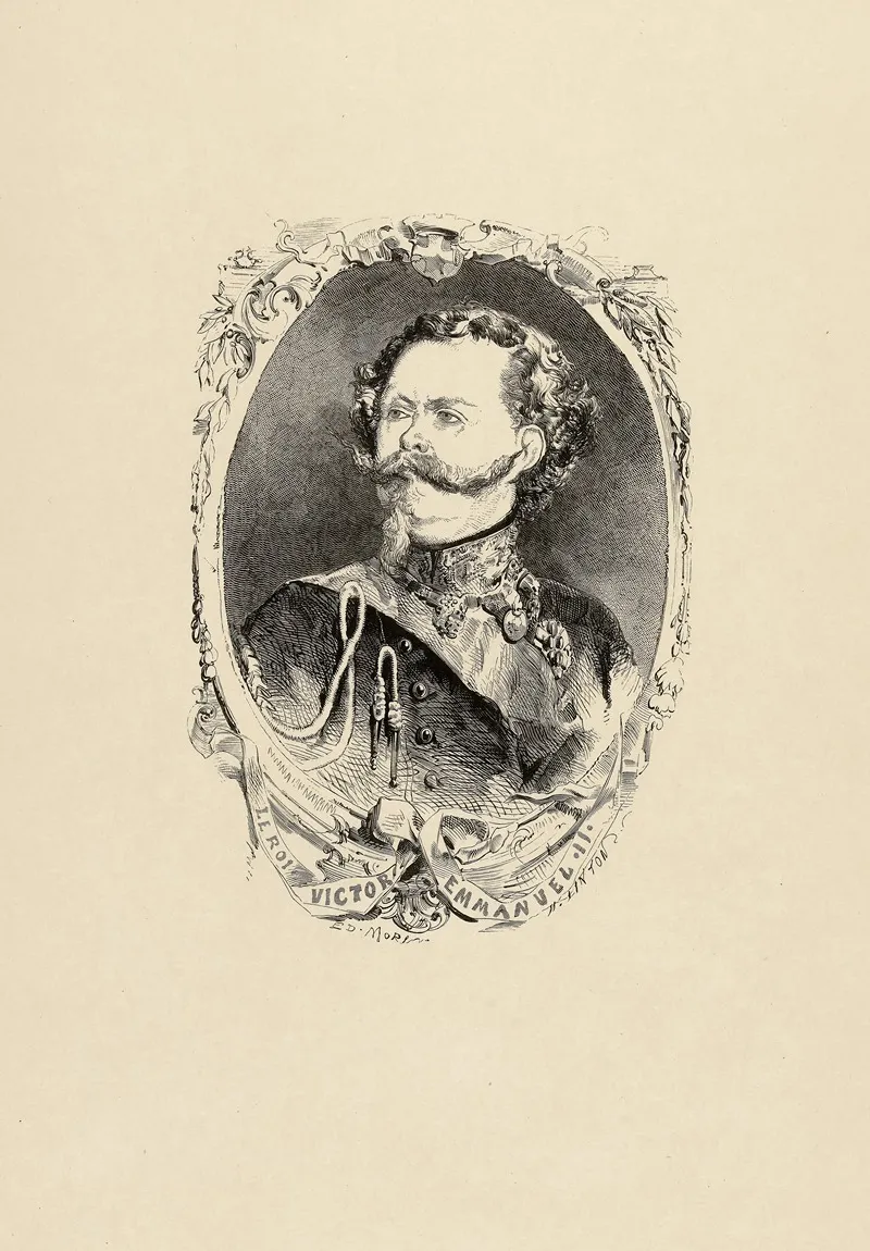 Le Roi Victor Emmanuel Ii Wall Art by Edmond Morin - High-Resolution Digital Print