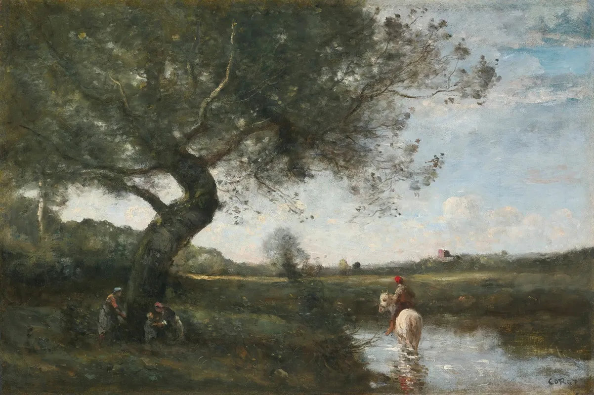 Le Ruisseau Au Cheval Blanc