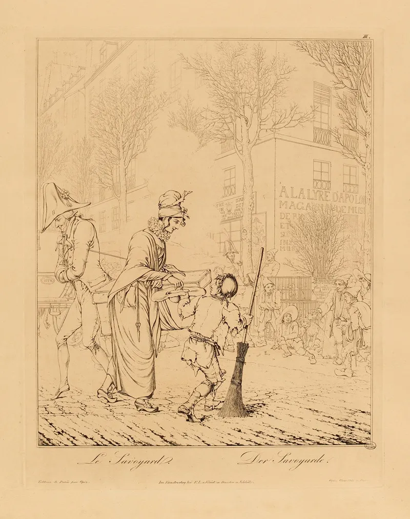 Le Savoyard 3 Wall Art by George Emmanuel Opiz ou Opitz - High-Resolution Digital Print