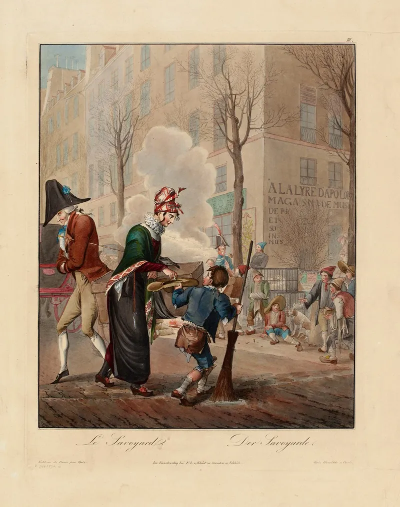 Le Savoyard Wall Art by George Emmanuel Opiz ou Opitz - High-Resolution Digital Print