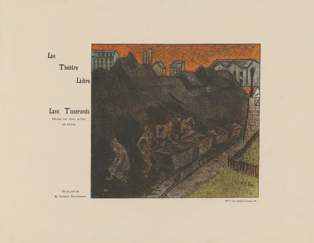 Le Theatre Libre Programme Du 7me Spectacle De La Saison 1892 1893 2