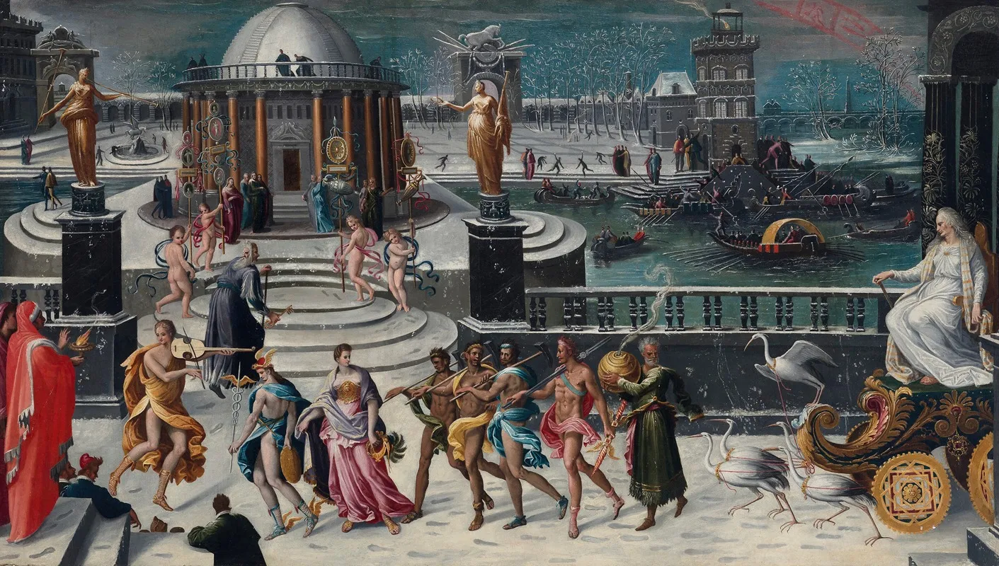 Le Triomphe De Lhiver The Triumph Of Winter