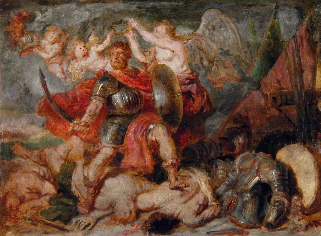 Le Triomphe Dhenri Iv Wall Art by Peter Paul Rubens - High-Resolution Digital Print