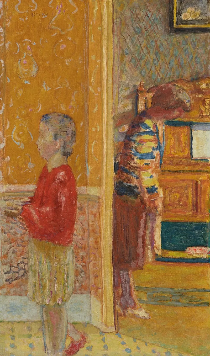 Le Vestibule Wall Art by Pierre Bonnard - High-Resolution Digital Print