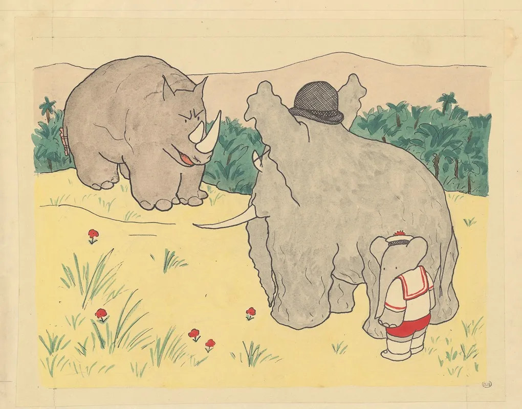 Le Voyage De Babar Pl 13