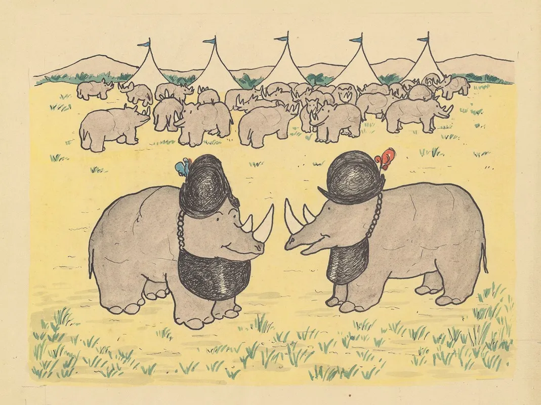 Le Voyage De Babar Pl 19