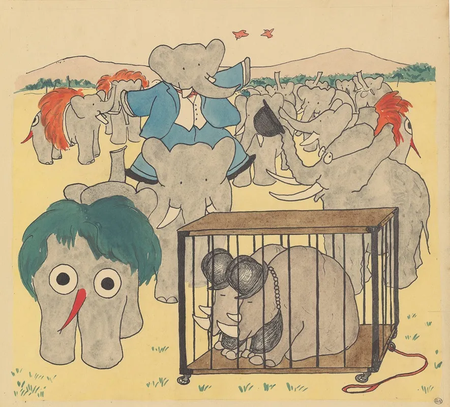 Le Voyage De Babar Pl 21