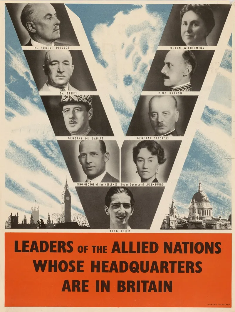 Leaders Of The Allied Nations Whose Headquarters Are In Britain