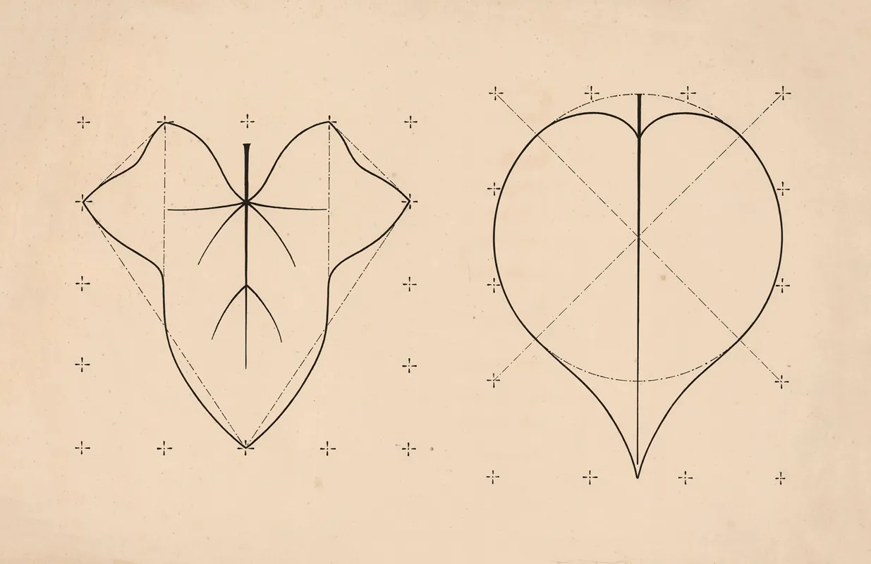 Leaf And Apple Heart Wall Art by Søren Jacob Grønvald - High-Resolution Digital Print