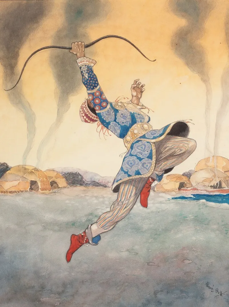 Leaping Warrior