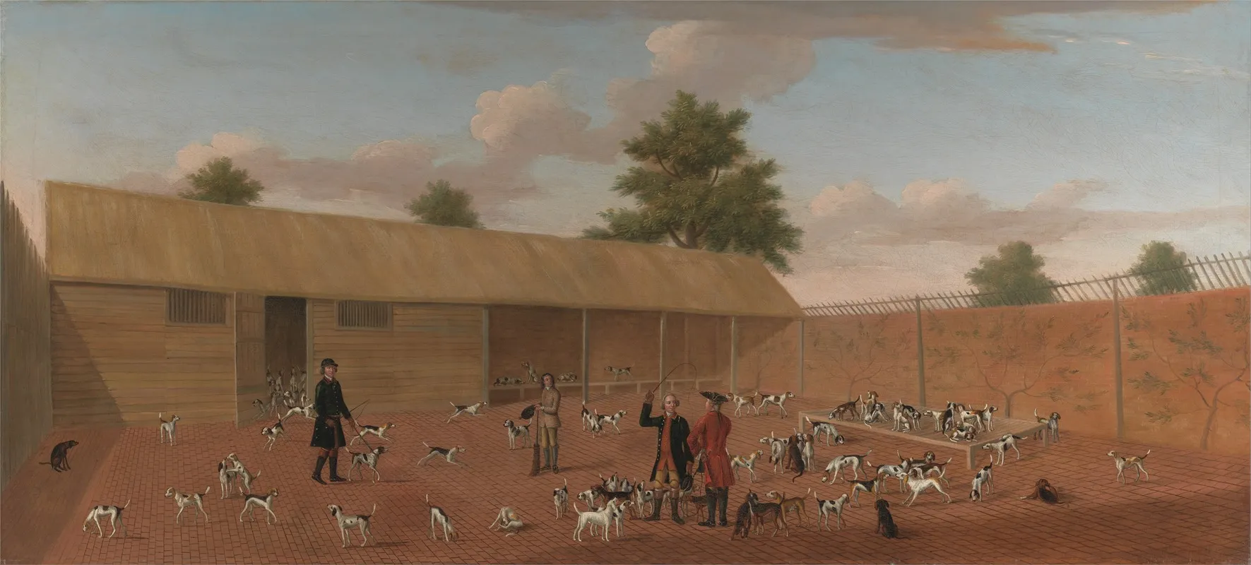 Learning About The Hounds Wall Art by Thomas Butler of Pall Mall - High-Resolution Digital Print