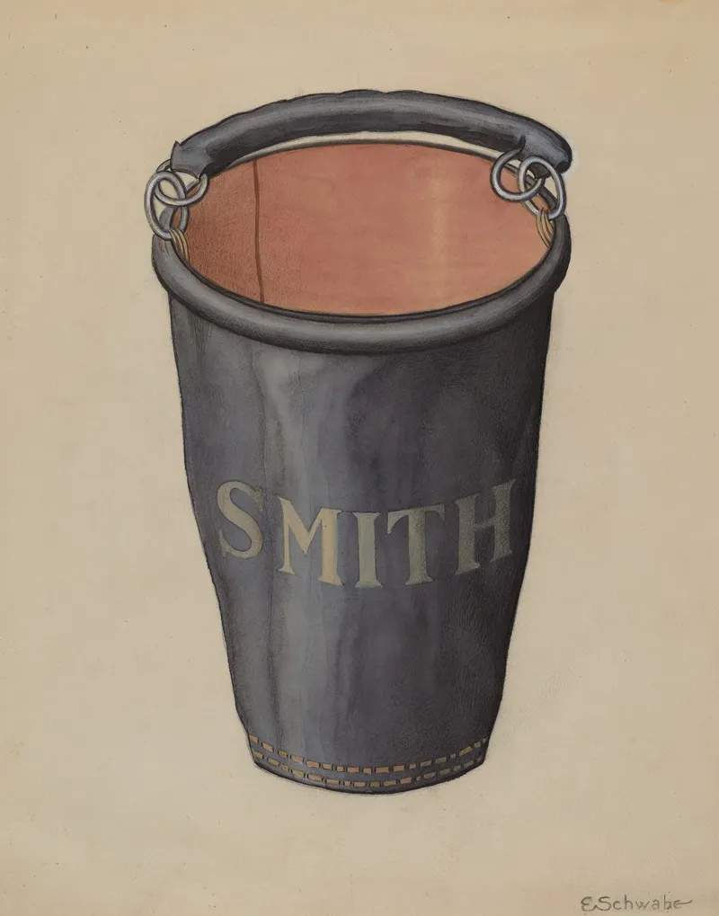 Leather Fire Bucket