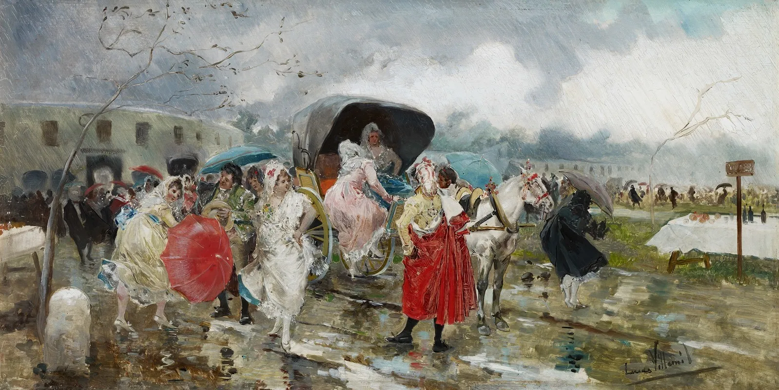 Leaving The Bullring Rain