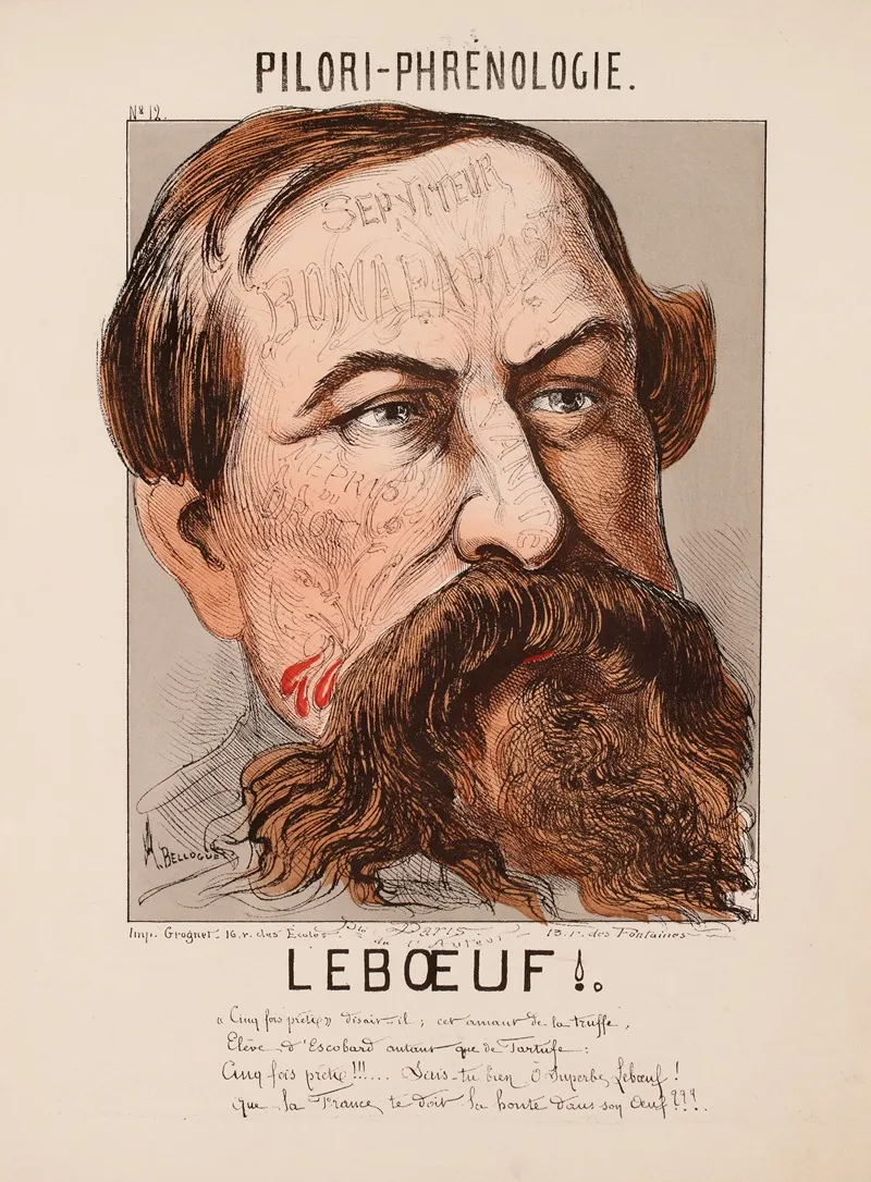 Leboeuf Wall Art by Achille Belloguet - High-Resolution Digital Print