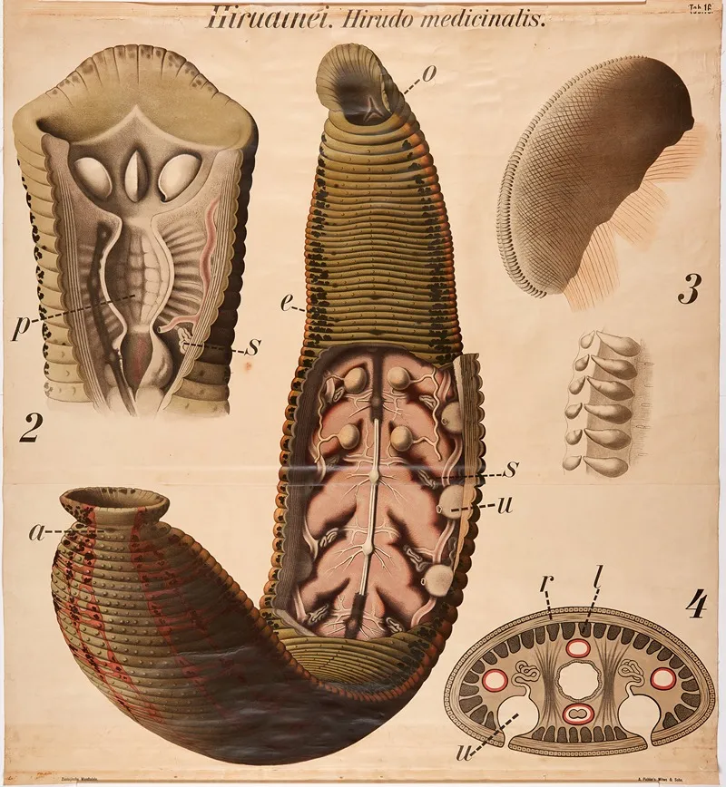 Leeches Wall Art by Paul Pfurtscheller - High-Resolution Digital Print
