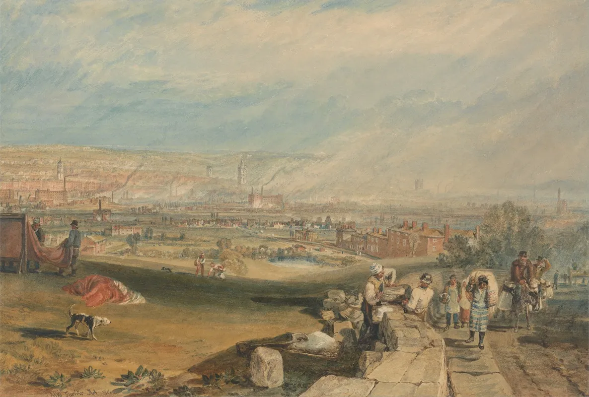 Leeds Wall Art by Joseph Mallord William Turner - High-Resolution Digital Print