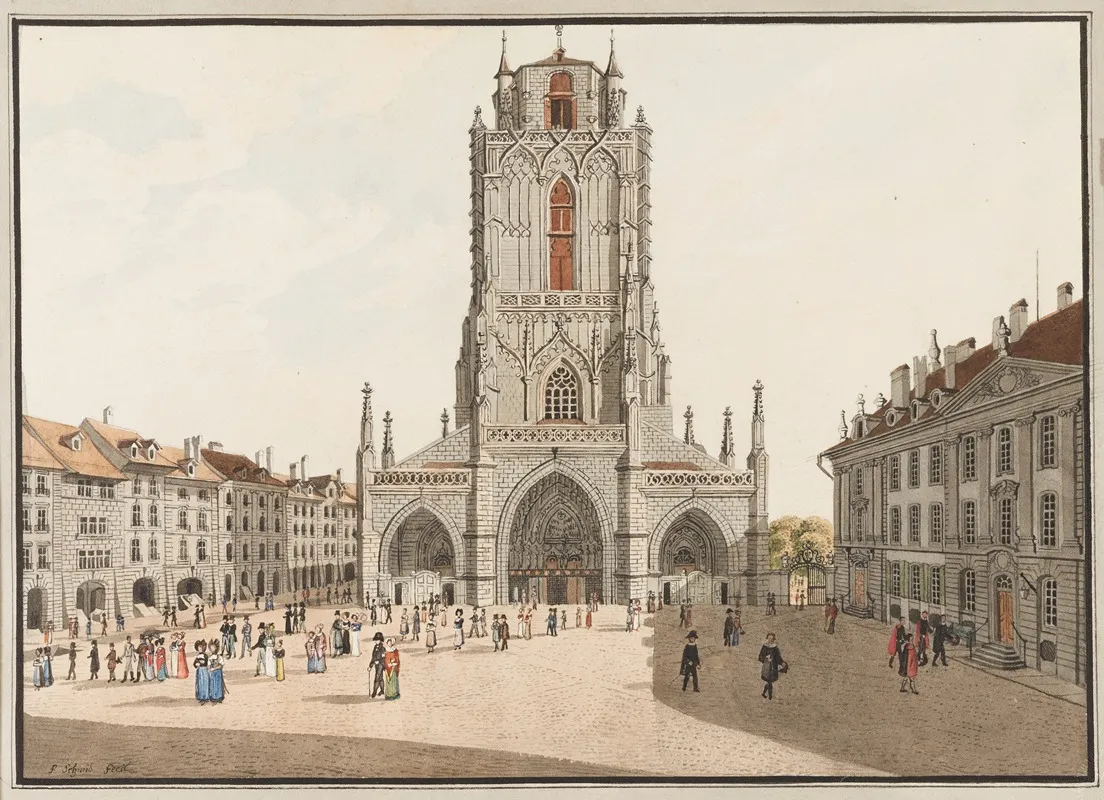Leglise Cathedrale A Berne