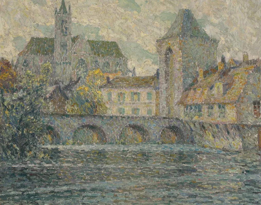 Leglise Et Le Pont