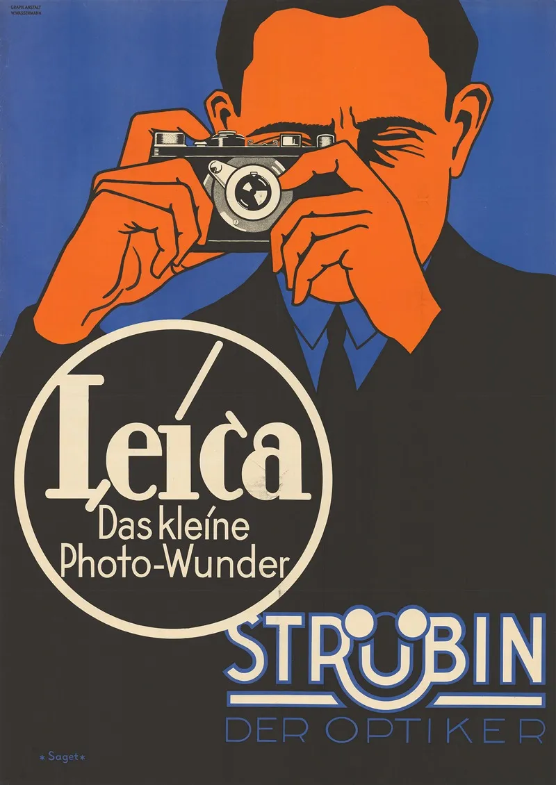 Leica Das Kleine Photo Wunder Strubin Der Optiker Wall Art by Hubert Saget - High-Resolution Digital Print