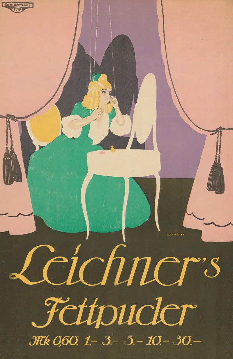 Leichners Fettpuder Wall Art by Rolf Niczky - High-Resolution Digital Print