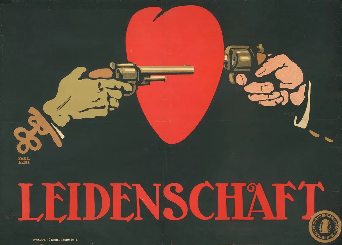 Leidenschaft Wall Art by Paul Leni - High-Resolution Digital Print