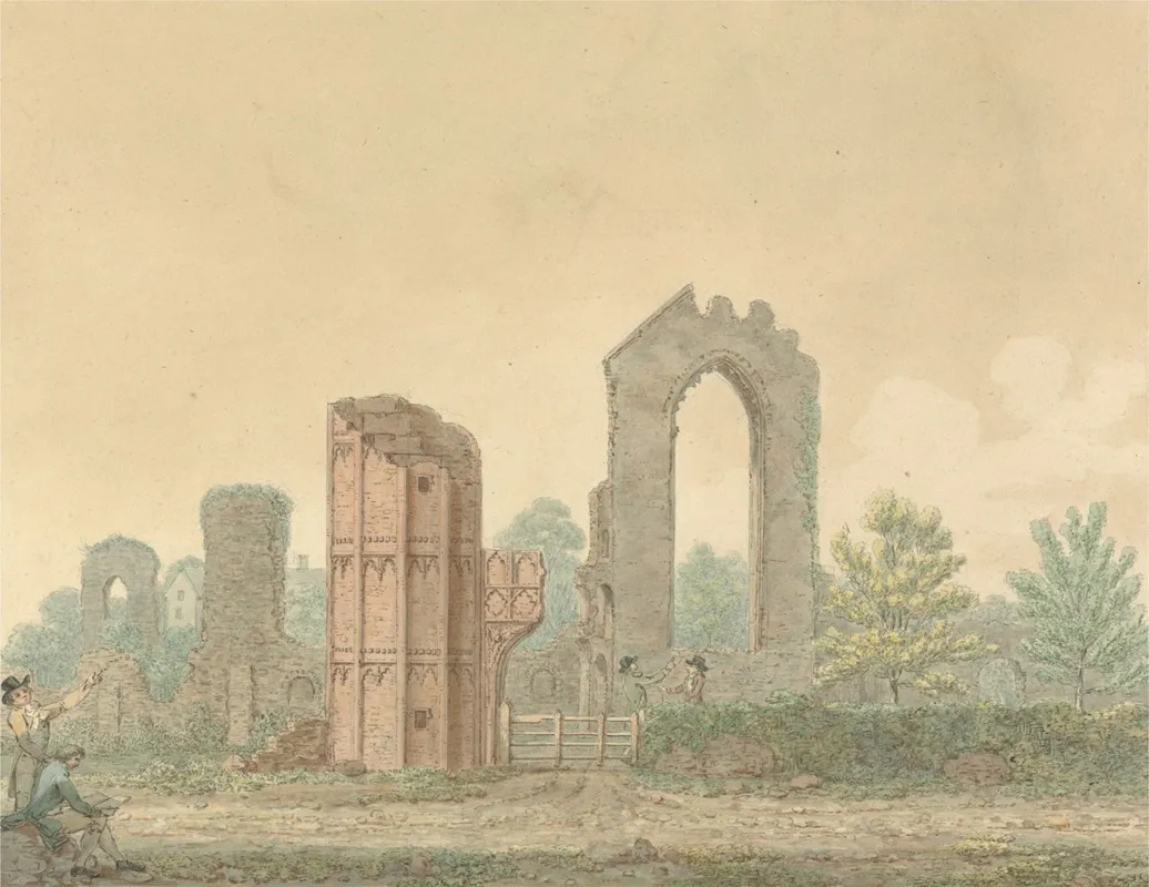 Leiston Abbey Suffolk Wall Art by Isaac Johnson - High-Resolution Digital Print
