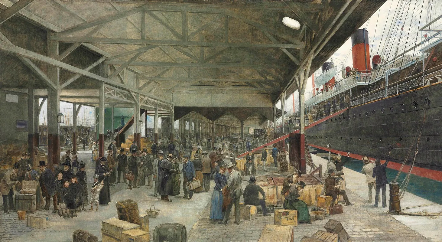 Lembarquement De La Normandie Au Havre
