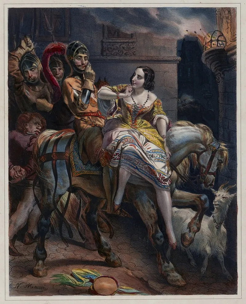 Lenlevement Wall Art by Nicolas Eustache Maurin - High-Resolution Digital Print