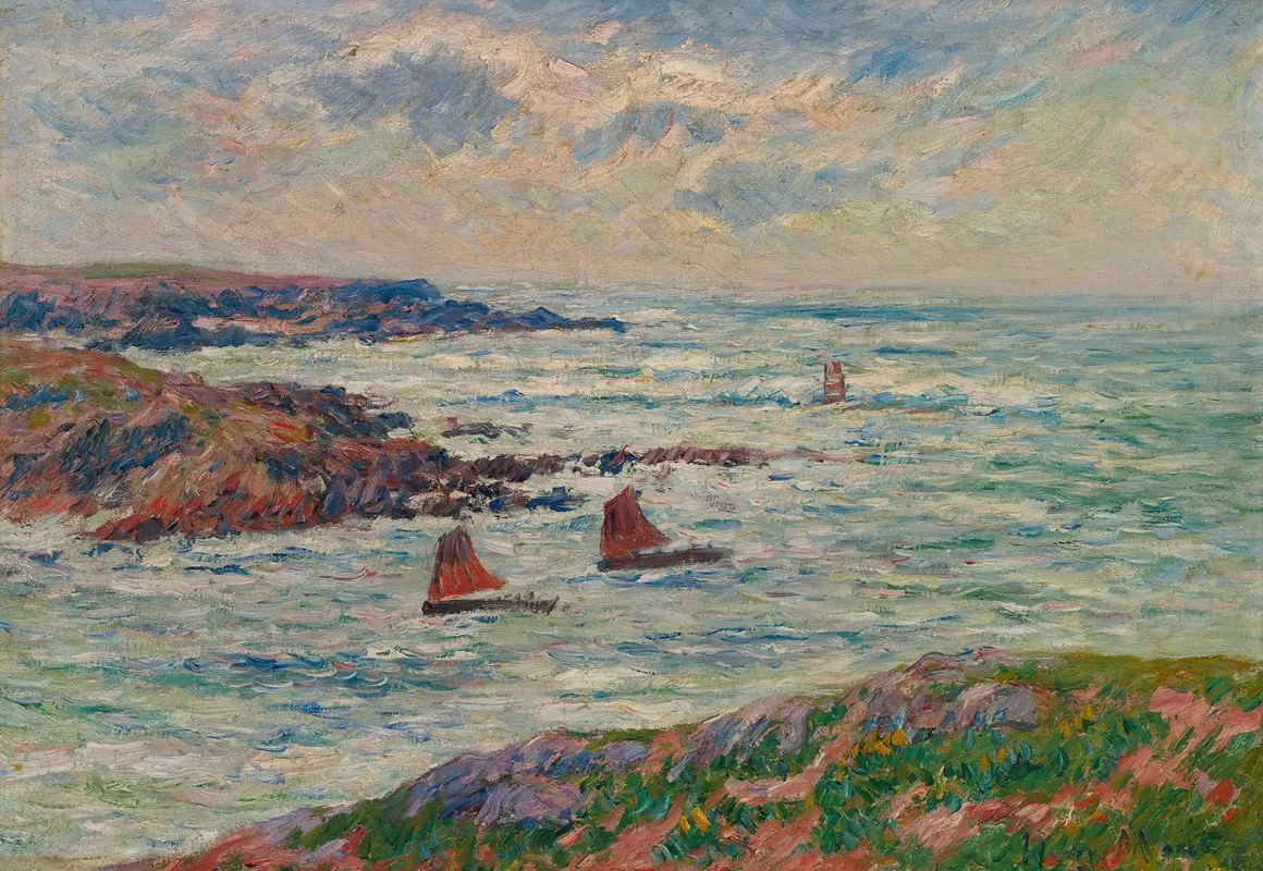 Lentree Du Port De Doelan Finistere