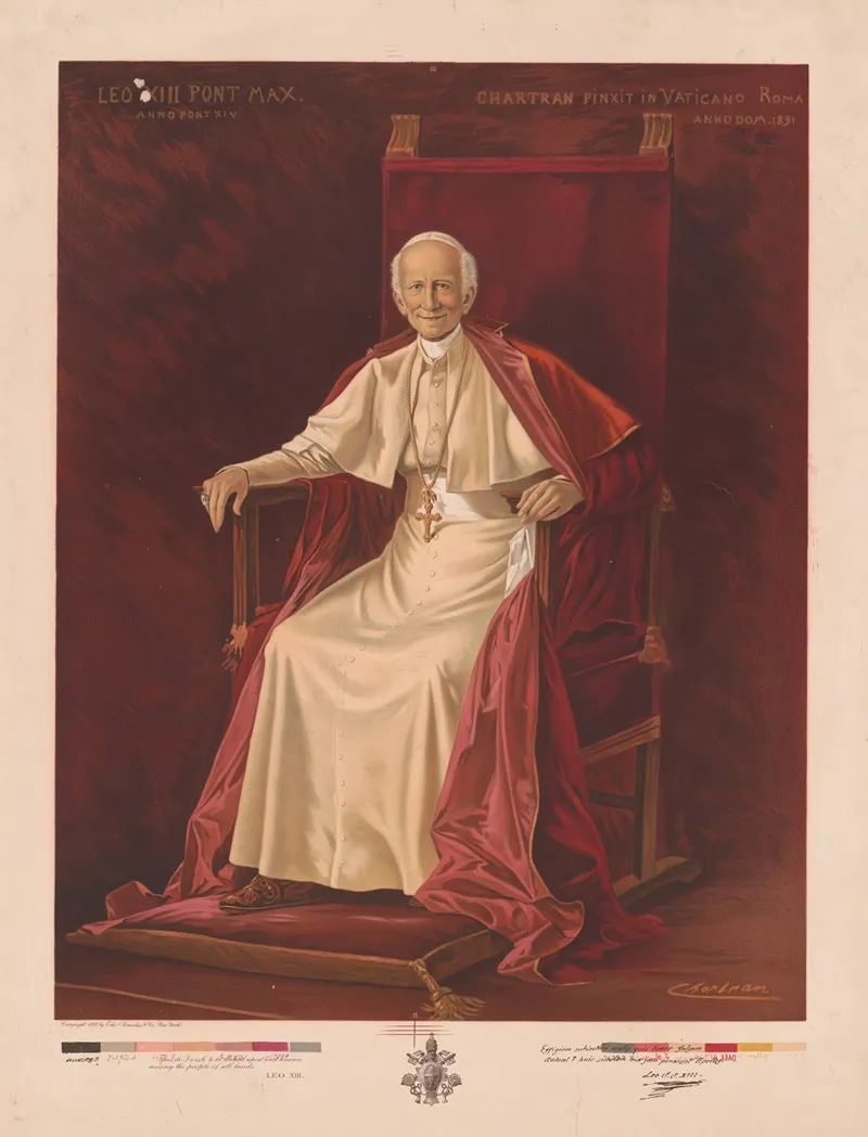 Leo Xiii Pont Max Anno Pont Xiv Wall Art by Edward Brandus &amp; Co. - High-Resolution Digital Print