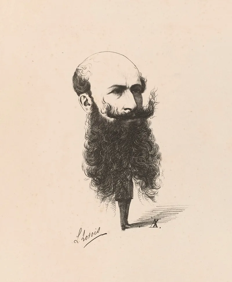 Leon Le Lorois Wall Art by Joseph Mollard - High-Resolution Digital Print