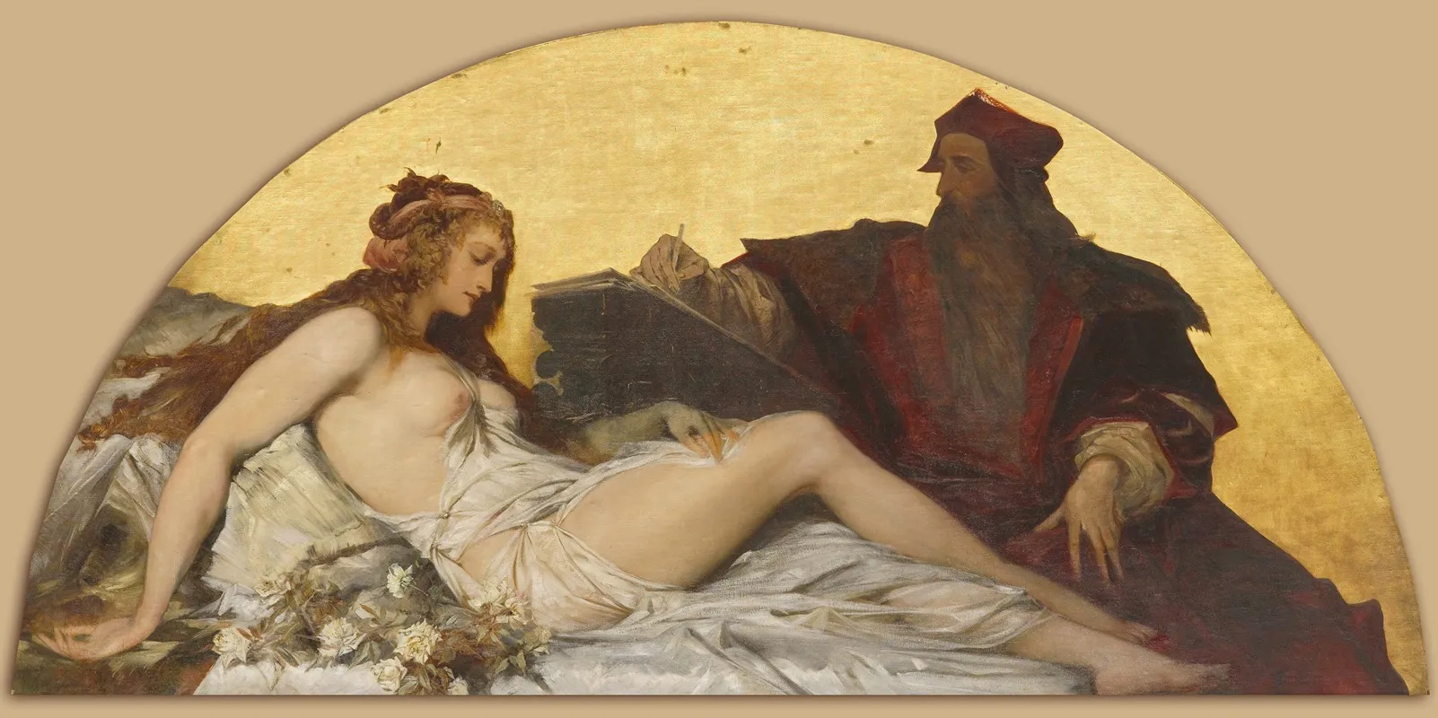 Leonardo Da Vinci Wall Art by Hans Makart - High-Resolution Digital Print