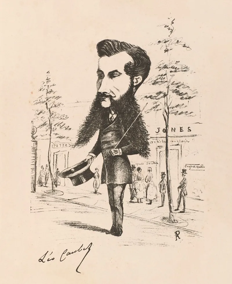 Leopold Caubet Wall Art by Joseph Mollard - High-Resolution Digital Print