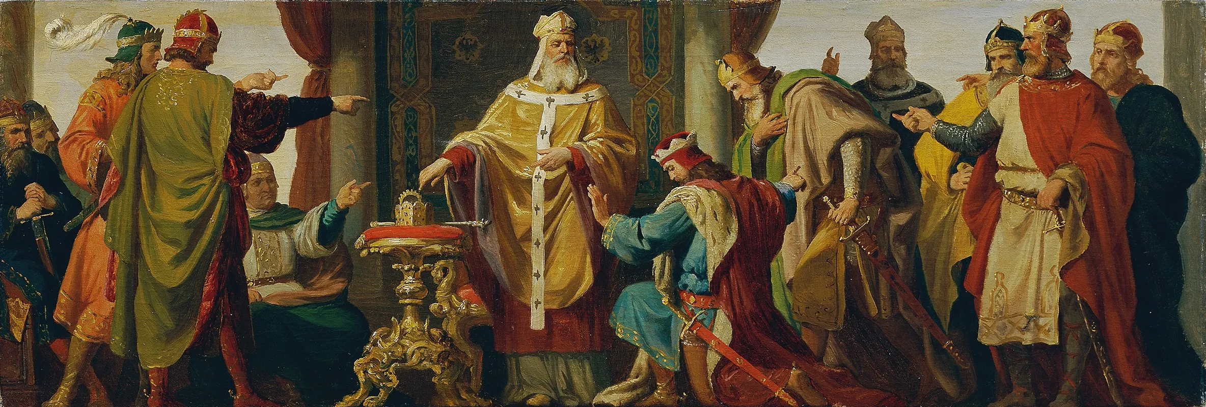 Leopold Der Heilige Weist Die Kaiserkrone Zuruck
