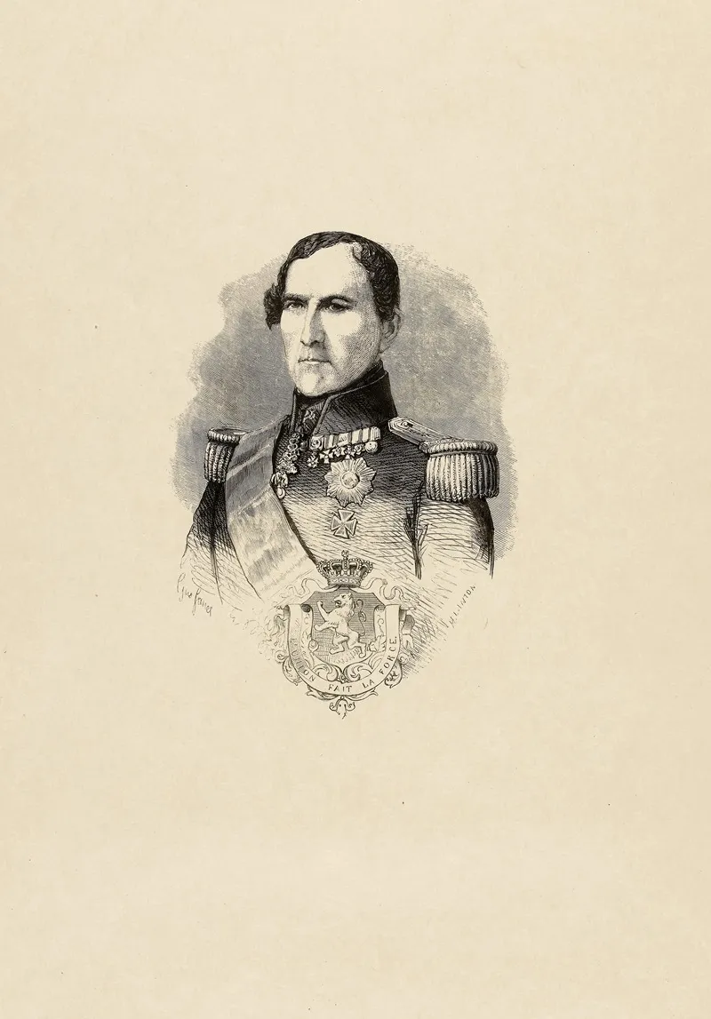Leopold Ier Roi Des Belges Wall Art by Edmond Morin - High-Resolution Digital Print